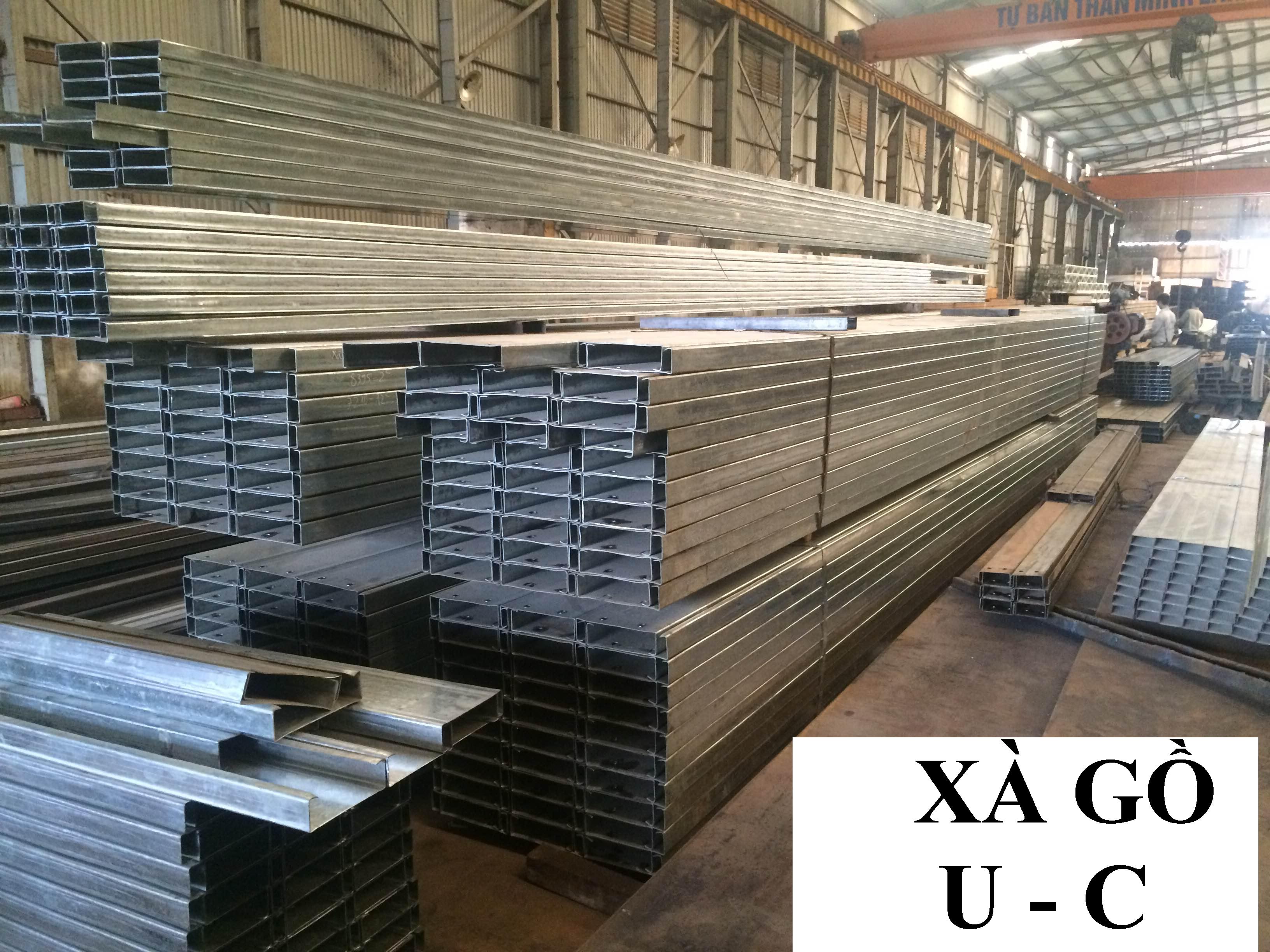 THÉP HÌNH CHỮ U -C/ HÀNG TRONG NỨƠC/ NHẬP KHẨU TIÊU CHUẨN ASTM A36 -SS400