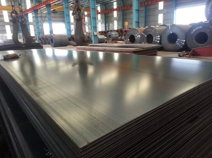 THÉP TẤM LÁ CT3C, SS400, 08KP, Q235B - THÉP HINH, Q345B, C45, 65R, SB410, A36, DÀY 5, 6, 7, 8,..... Li, Q255 (A.B.C)