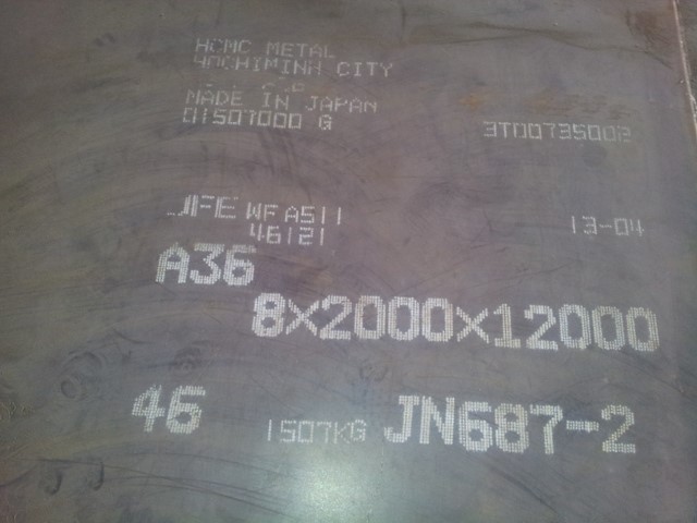 Thép Tấm SS400, A36, A572, S275, Q235, Q345B, S45C, A516, ASTM A515, CT3